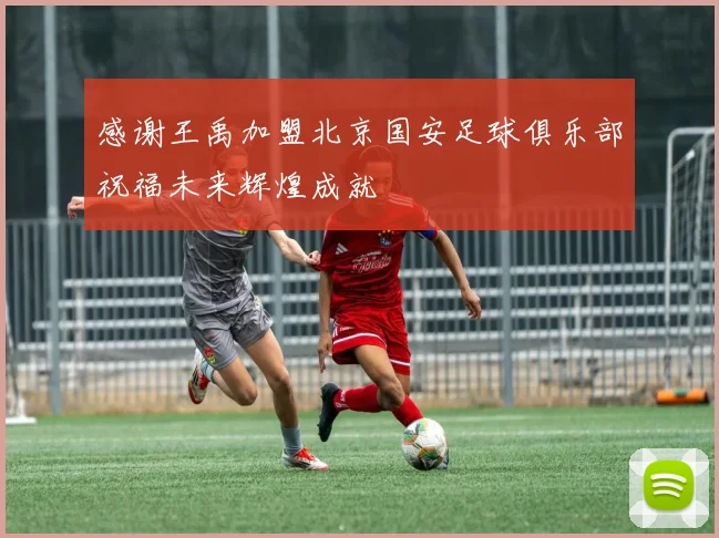 感谢王禹加盟北京国安足球俱乐部祝福未来辉煌成就
